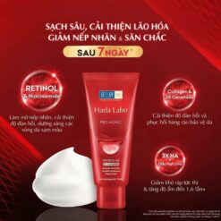 Alternative view of Sữa Rửa Mặt Chống Lão Hóa Hada Labo Pro Anti-Aging Cleanser – 80g