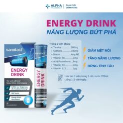 Alternative view of Viên Uống Tăng Lực & Giảm Mệt Mỏi Sanotact Energy Drink – Hộp 20 Viên