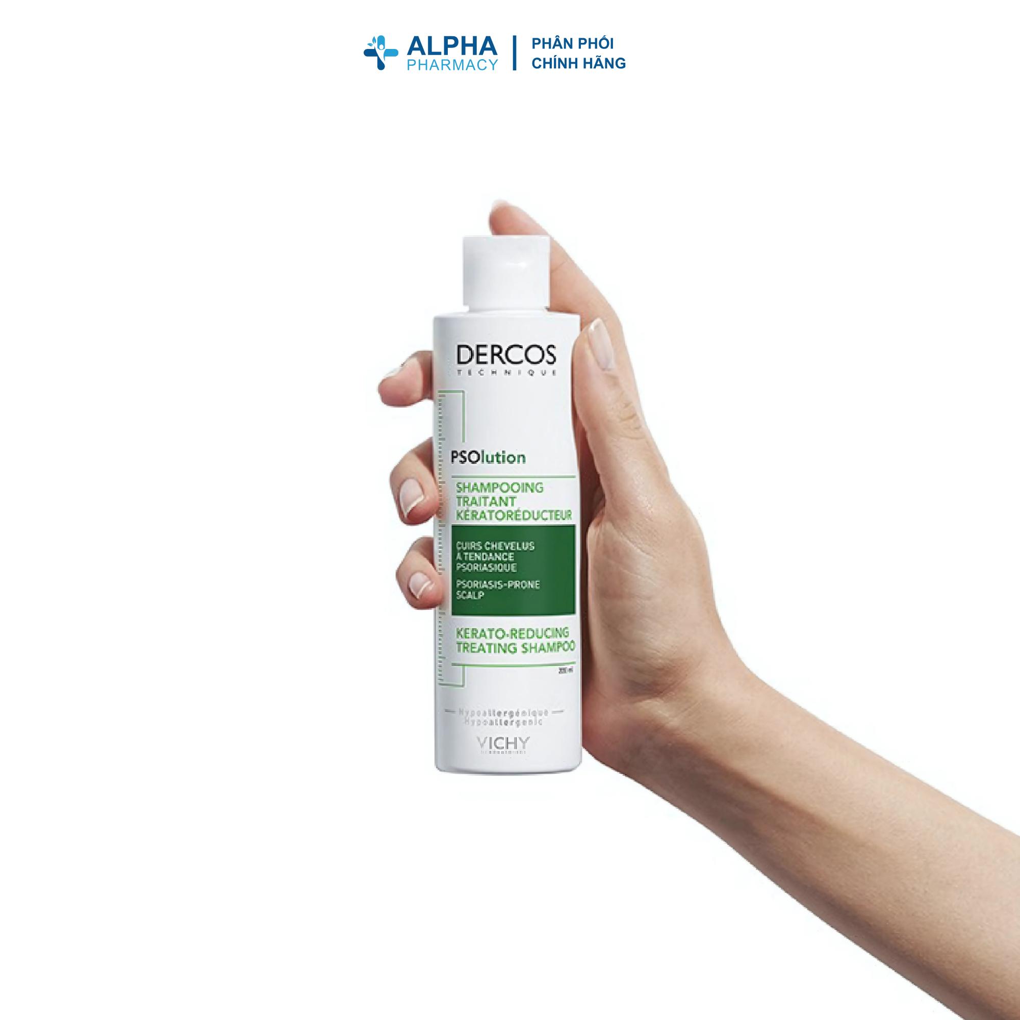 Dầu Gội Vichy Dercos Technique Psolution Shampoo Giảm Triệu Chứng Vảy Nến & Bong Tróc Da Đầu – 200ml - Image 5