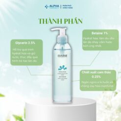 Alternative view of Nước Tẩy Trang Dịu Nhẹ Phù Hợp Cho Mọi Loại Da Babé Micellar Water - 400ml
