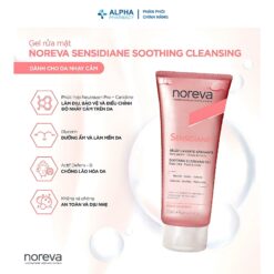 Alternative view of Gel Rửa Mặt Noreva Sensidiane Soothing Cleansing Cho Da Nhạy Cảm – 200ml