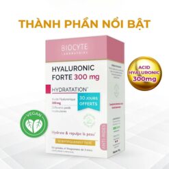 Alternative view of Viên Uống Hyaluronic Forte 300mg Biocyte Bổ Sung Hyaluronic Acid - Hộp 30 Viên
