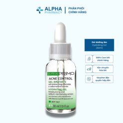 Gel Dưỡng Ẩm DottorPrimo Hydrating Gel Hỗ Trợ Cấp Nước, Làm Dịu Da Mụn, Kiểm Soát Nhờn - 30ml