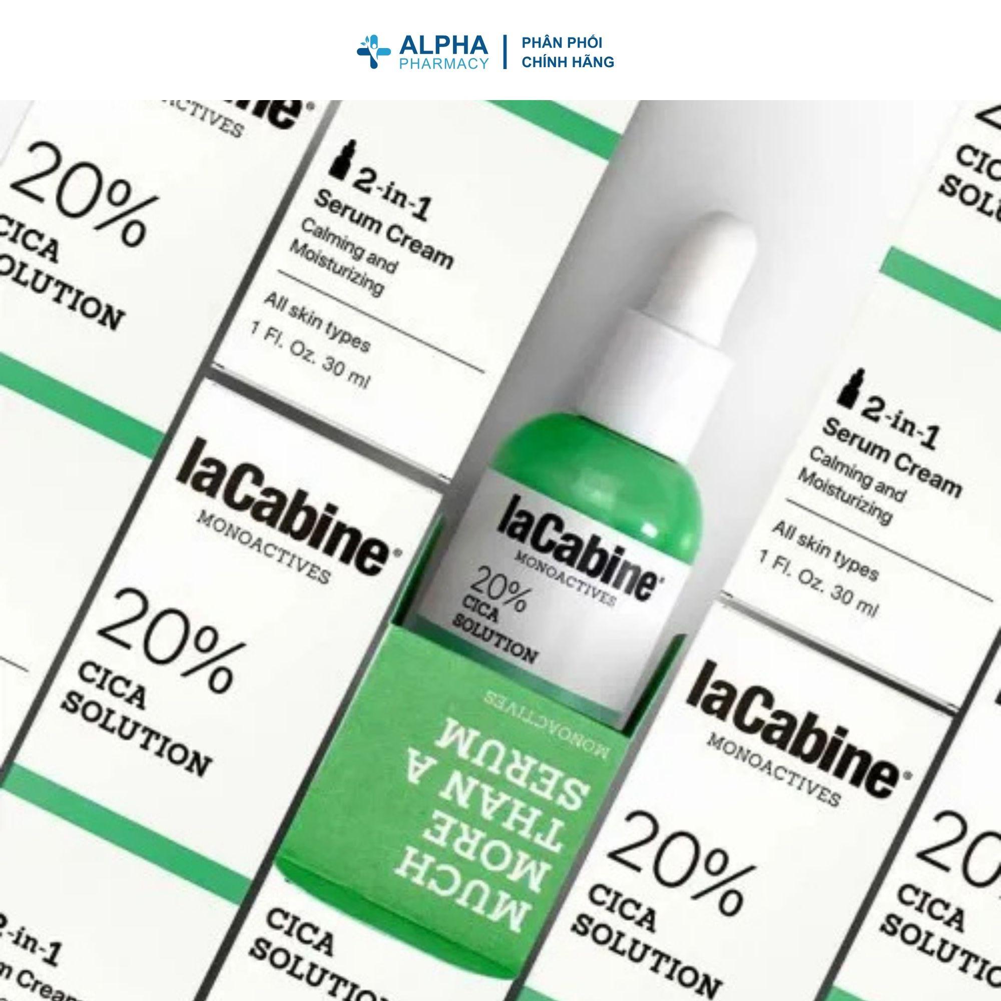 Tinh Chất LaCabine 20% Cica Solution Làm Dịu Da, Phục Hồi Da Nhạy Cảm – 30ml - Image 3