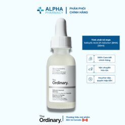 Tinh Chất Trị Mụn The Ordinary Salicylic Acid 2% Solution (BHA) Giảm Mụn & Làm Thoáng Lỗ Chân Lông – 30ml