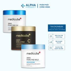 Toner Pad Medicube Thu Nhỏ Lỗ Chân Lông, Làm Dịu Da & Hỗ Trợ Trắng Da 100ml/ 70 miếng