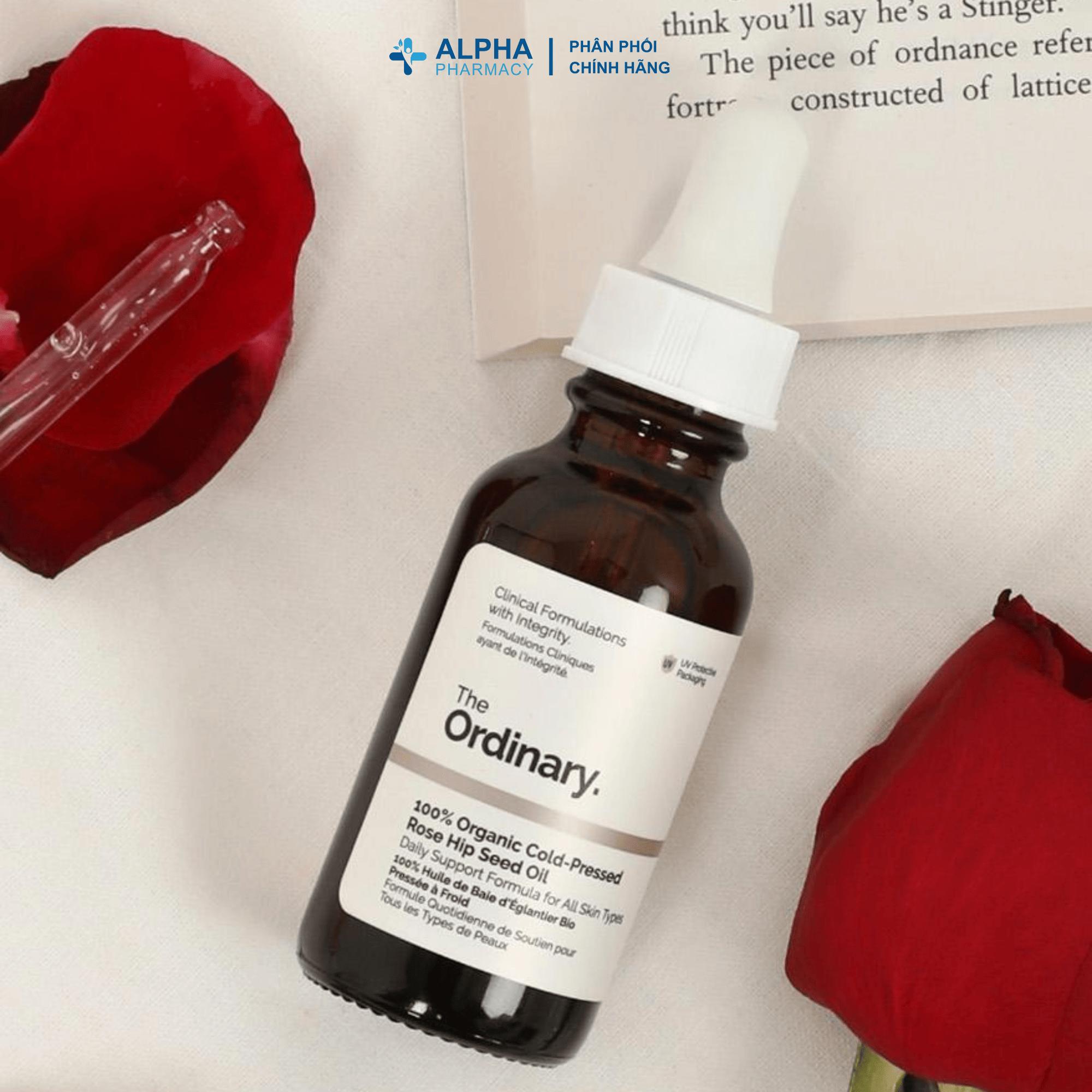 Tinh Dầu The Ordinary 100% Organic Cold-Pressed Rose Hip Seed Oil Dưỡng Ẩm & Làm Sáng Da – 30ml - Image 5