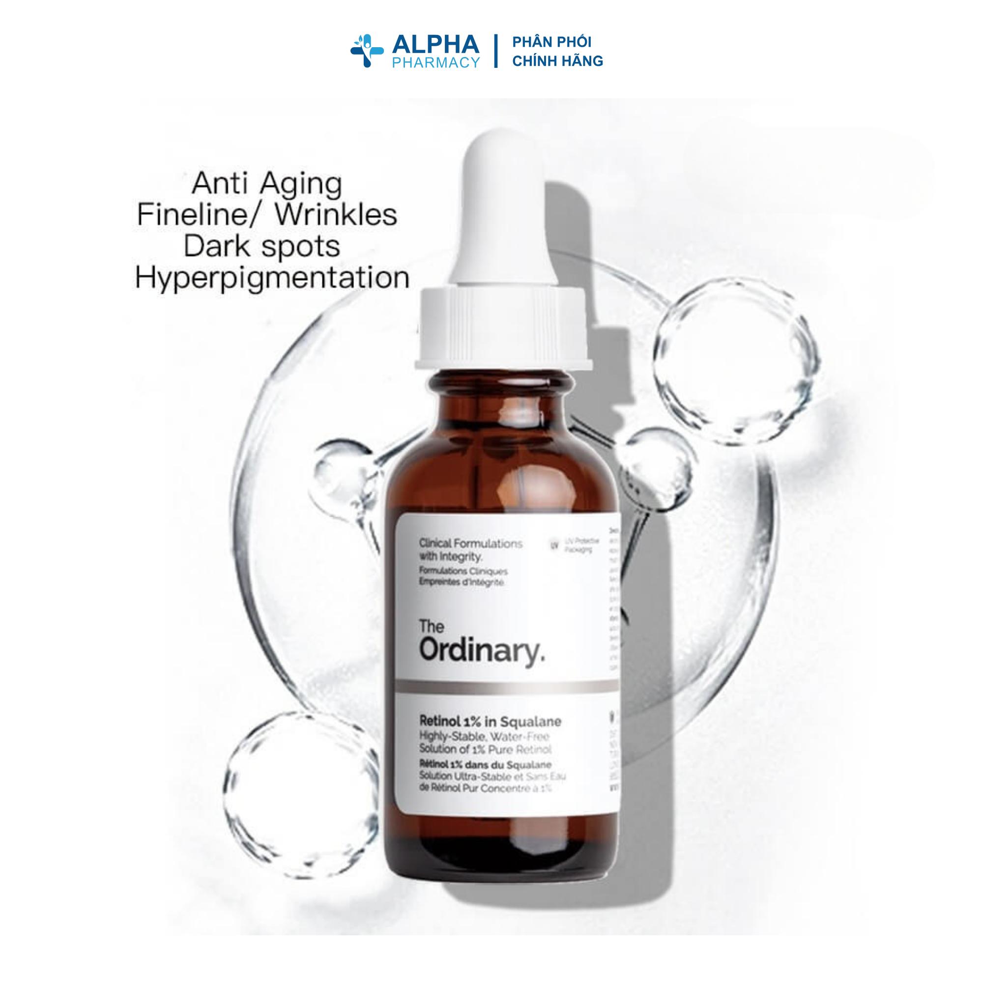 Tinh Chất Chống Lão Hóa The Ordinary Retinol 1% in Squalane Giảm Nếp Nhăn & Cải Thiện Độ Đàn Hồi – 30ml - Image 2