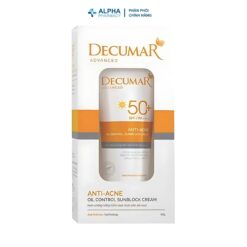 Alternative view of Kem Chống Nắng Decumar Advanced Sunblock Bảo Vệ Da, Giảm Thâm Sạm – 50g