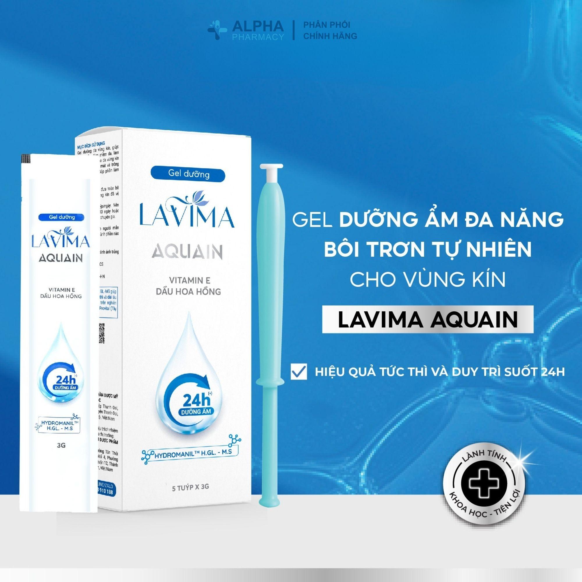 Gel Dưỡng Ẩm Tự Nhiên Cho Vùng Kín Lavima Aquain - 3g (Dạng Bút) - Image 4