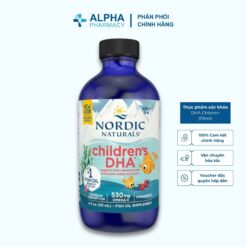 Thực Phẩm Bảo Vệ Sức Khỏe Nordic Naturals DHA Children Bổ Sung DHA Cho Trẻ Nhỏ - 119ml
