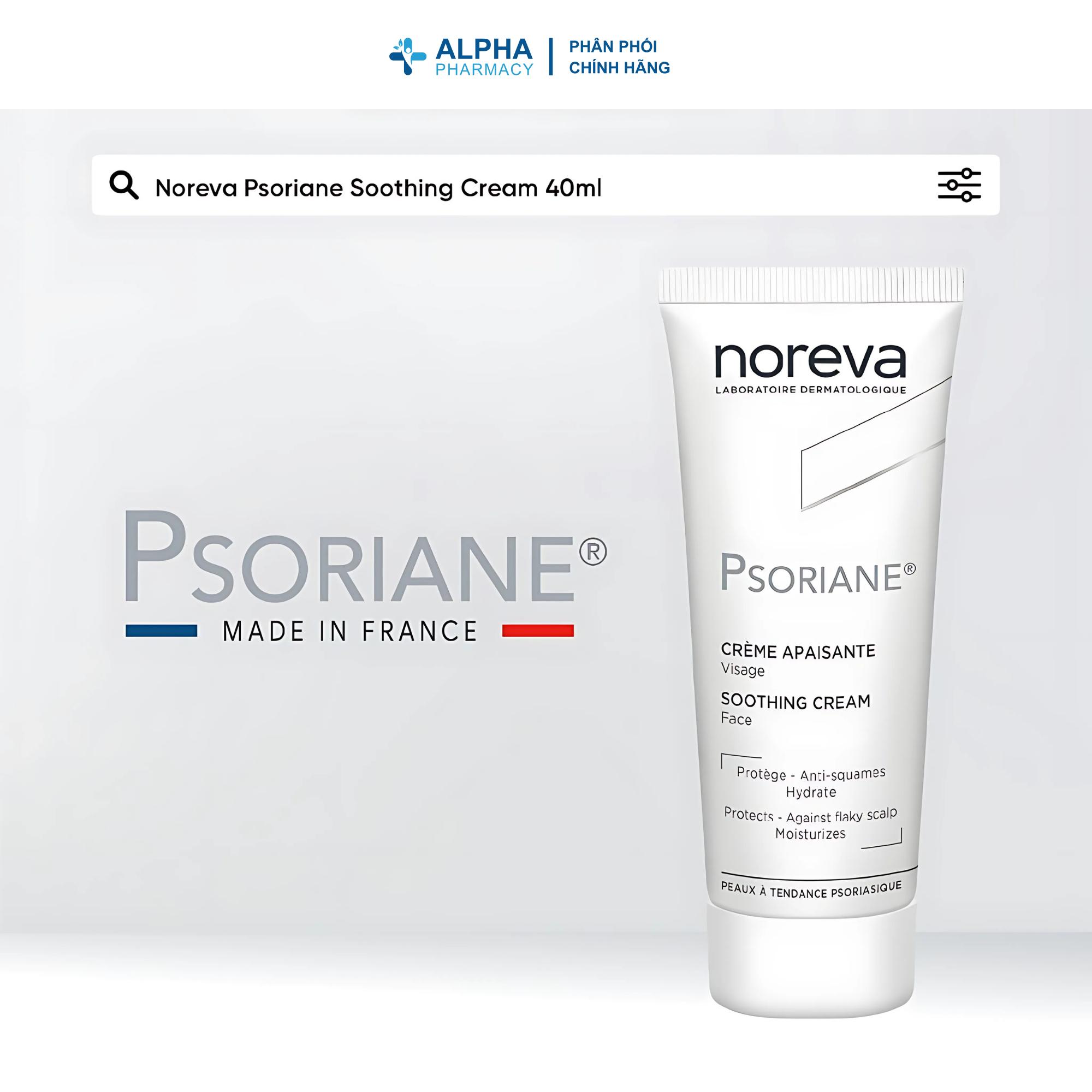 Kem Dưỡng Noreva Psoriane Soothing Cấp Ẩm & Làm Dịu – 40ml - Image 3