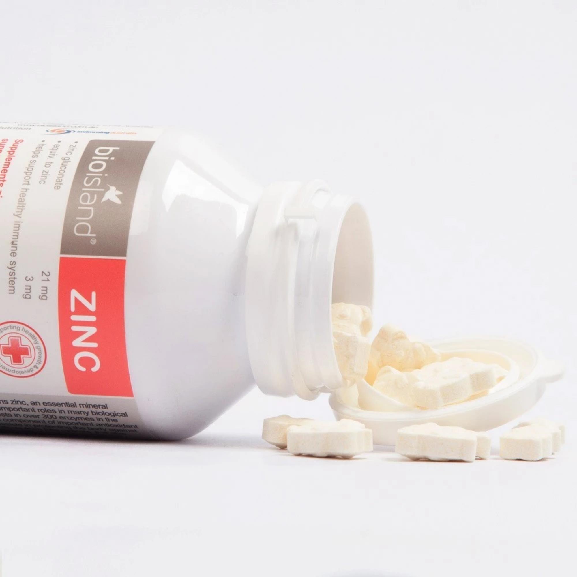 Viên Uống BioIsland Zinc Bổ Sung Kẽm Cho Trẻ, Tăng Cường Đề Kháng Và Phát Triển Toàn Diện – Hộp 120 Viên - Image 3