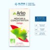 Viên Uống Bổ Não Arkopharma Ginkgo 150VG Bio Hỗ Trợ Trí Nhớ - Hộp 150 Viên