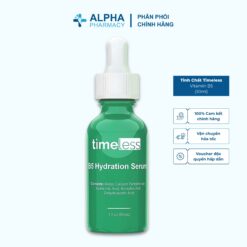 Tinh Chất Timeless Vitamin B5 Làm Dịu Da, Phục Hồi Da – 30ml