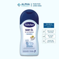 Dầu Mát-Xa Thuần Chay Cho Bé Bubchen Baby Öl – 200ml