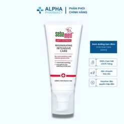 Kem Dưỡng Ban Đêm Sebamed Anti-Redness Regenerating Intensive Care Phục Hồi Da Nhạy Cảm, Giãn Mạch – 50ml