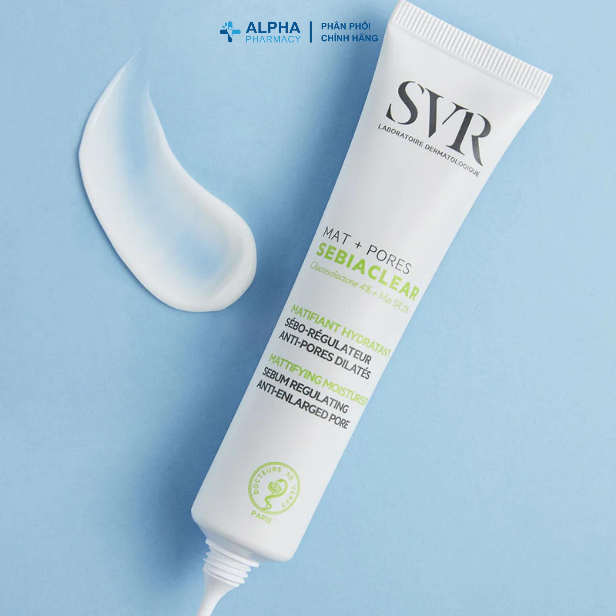 Kem Dưỡng SVR Sebiaclear Mat+Pores Giảm Mụn & Se Khít Lỗ Chân Lông – 40ml - Image 2