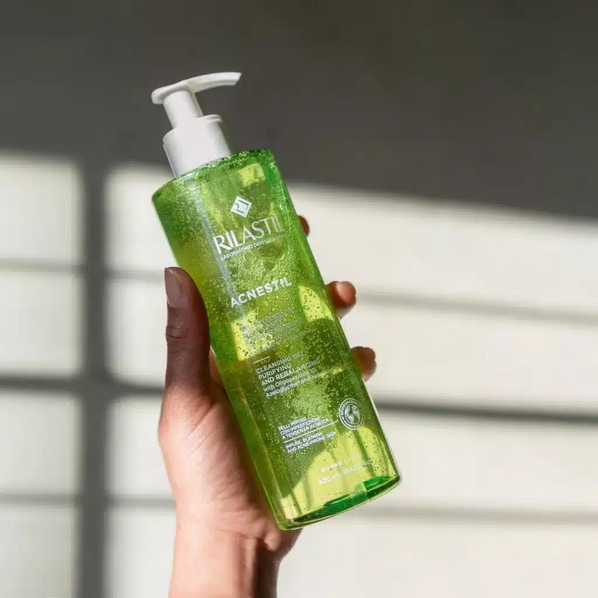 Sữa Rửa Mặt Rilastil Acnestil Dạng Gel Cho Da Mụn - 200ml/400ml - Image 3