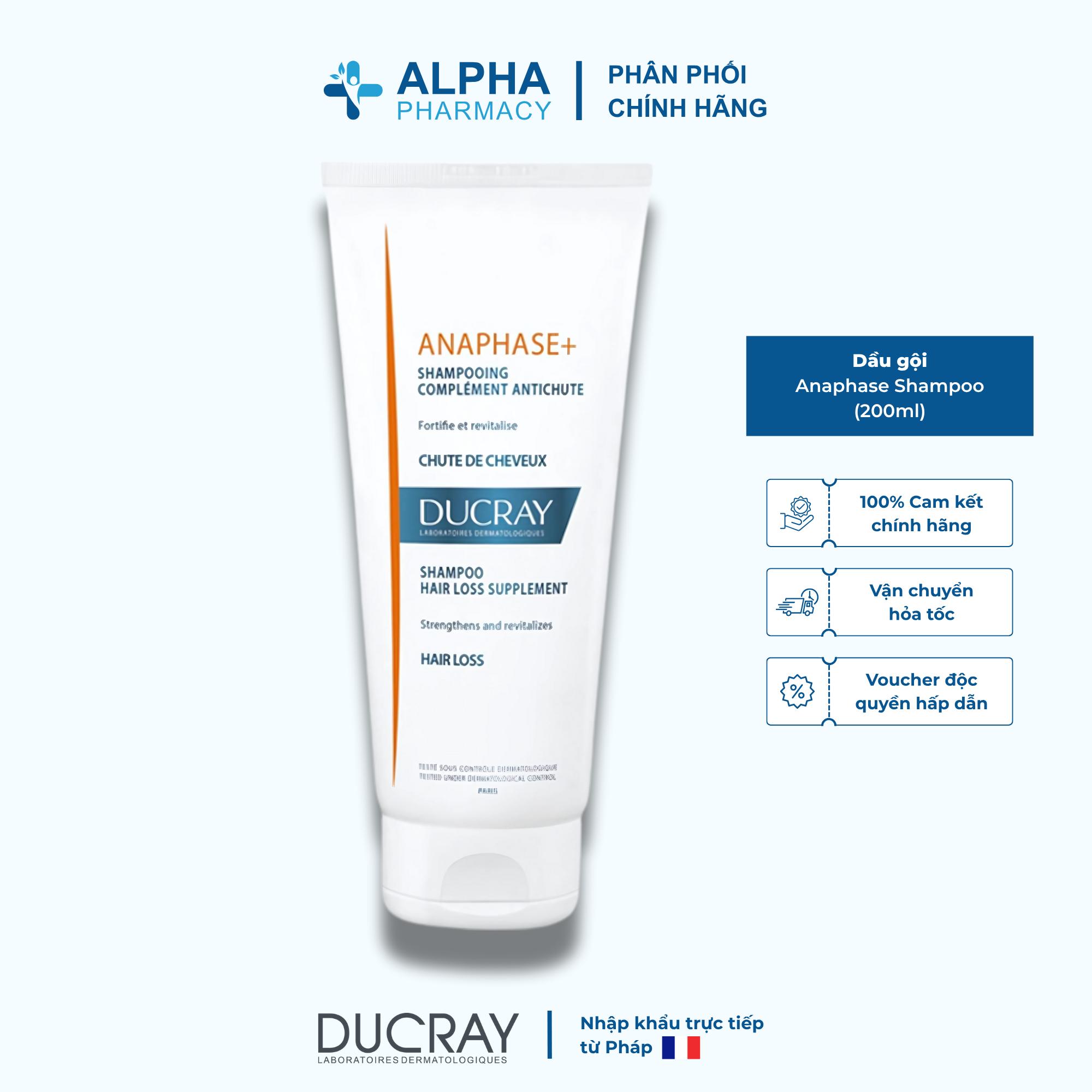 Dầu Gội Giảm Và Ngăn Ngừa Rụng Tóc Ducray Anaphase Shampoo - 200ml