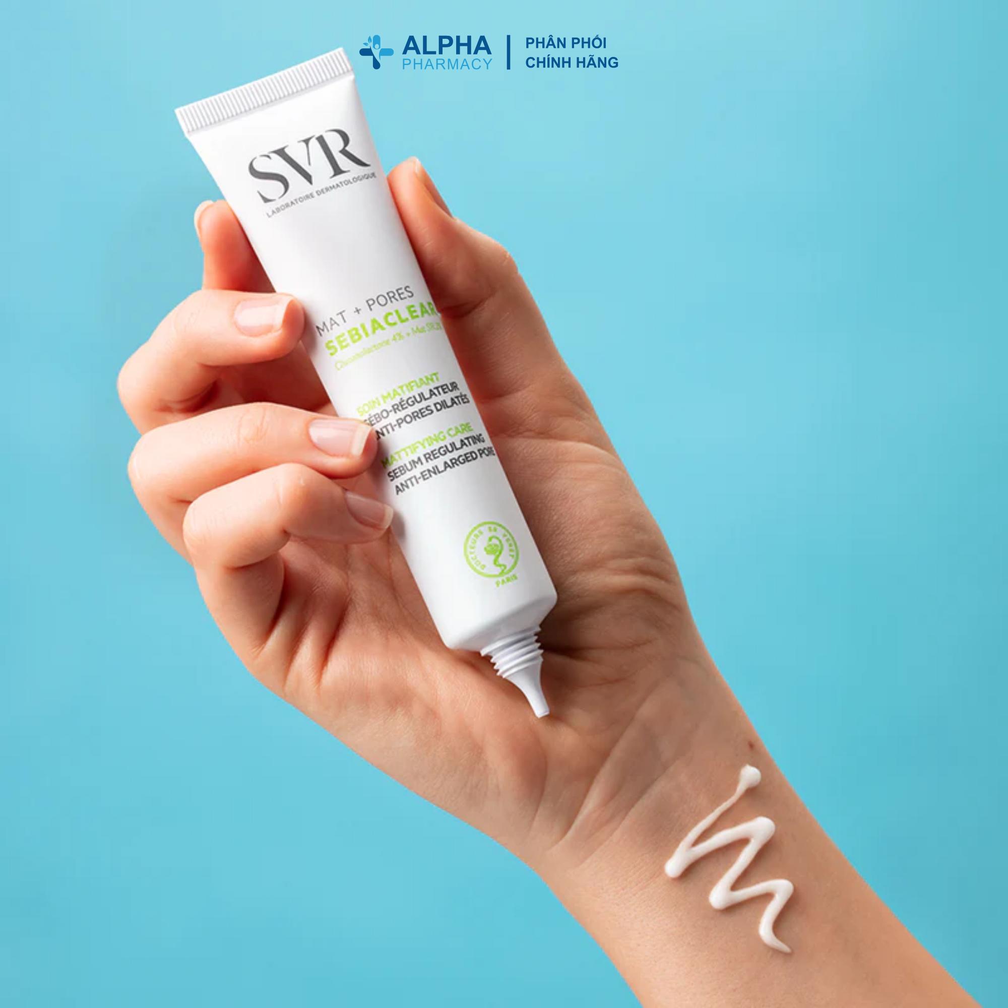 Kem Dưỡng SVR Sebiaclear Mat+Pores Giảm Mụn & Se Khít Lỗ Chân Lông – 40ml - Image 3