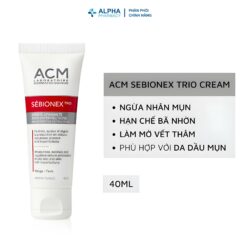 Alternative view of Kem Dưỡng Ẩm Kiểm Soát Dầu ACM Sebionex Trio Anti-Imperfection Soothing Cream - 40ml