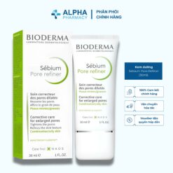 Kem Dưỡng Bioderma Sébium Pore Refiner Thu Nhỏ Lỗ Chân Lông, Kiểm Soát Dầu - 30ml