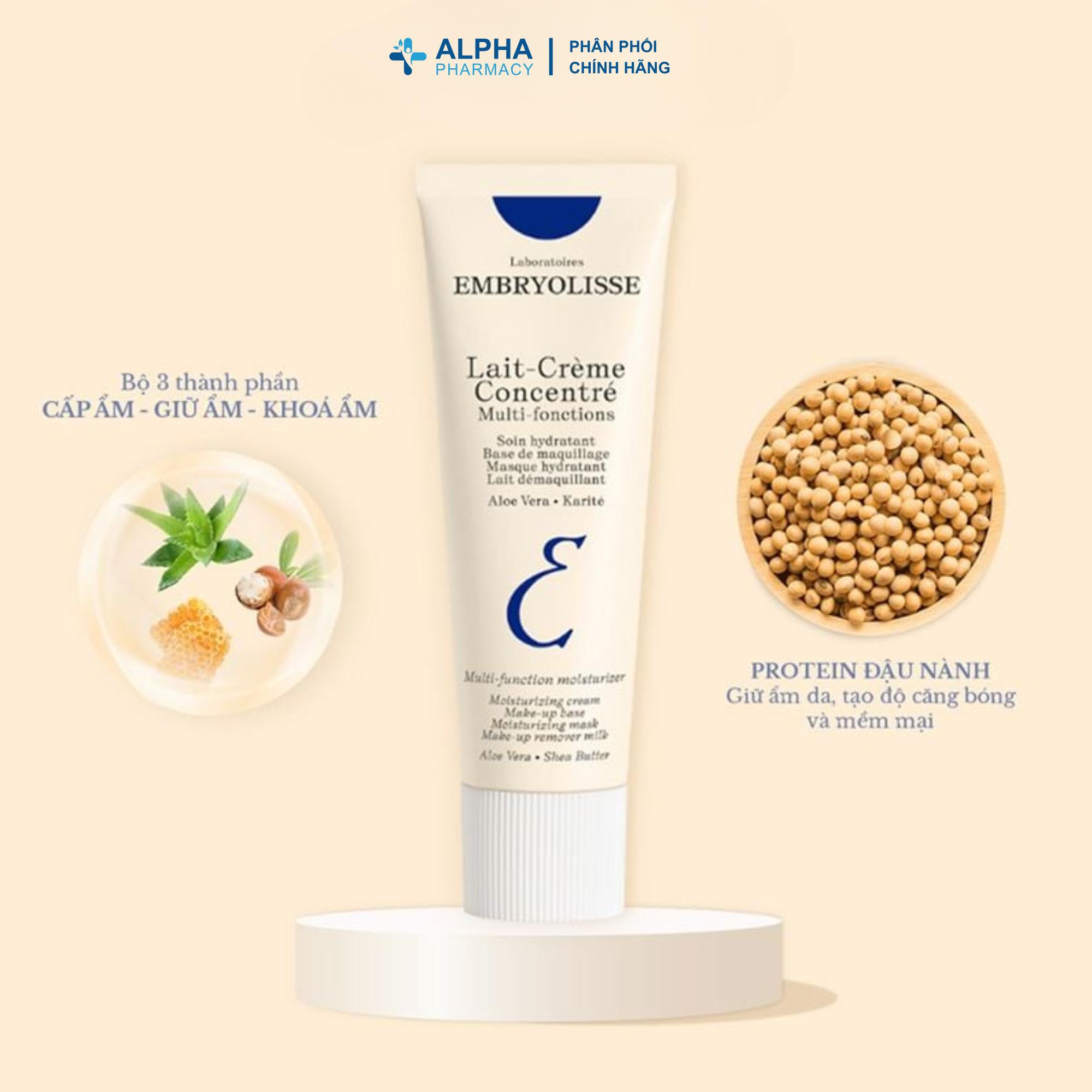 Sữa Dưỡng Embryolisse Lait-Crème Concentré Siêu Phục Hồi Da - 30ml/75ml - Image 4