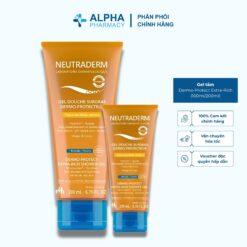 Gel Tắm Neutraderm Dermo-Protect Extra-Rich Shower Gel Cho Da Khô & Nhạy Cảm – 100ml/200ml