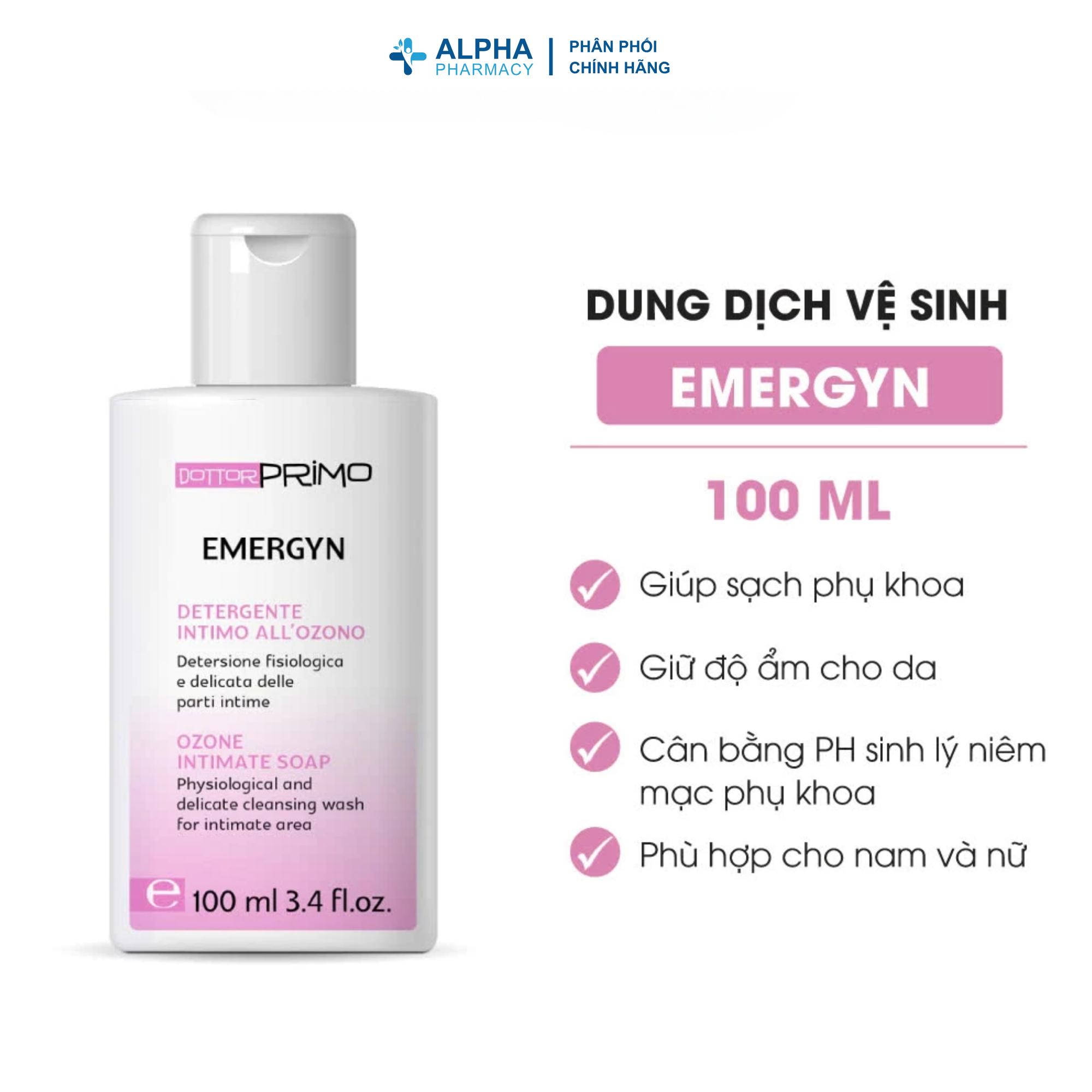 Gel Rửa Phụ Khoa DottorPrimo Emergyn Làm Sạch Dịu Nhẹ - 100ml - Image 2