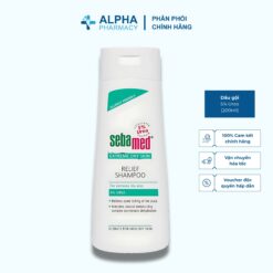 Dầu Gội Sebamed 5% Urea Dưỡng Ẩm Cho Da Khô, Chàm, Vảy Nến – 200ml