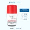 Lăn Khử Mùi Vichy Détranspirant Intensif 72H Transpiration Excessive Giúp Khô Thoáng & Giảm Mùi Vùng Da Dưới Cánh Tay – 50ml
