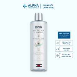 Nước Tẩy Trang Làm Sạch Sâu Isdin Micellar Solution phù Hợp Cho Da Nhạy Cảm – 400ml