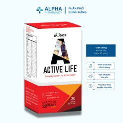 Viên uống Kudos Active Life Bổ Sung Vitamin Và Khoáng Chất (Hộp 30 viên)