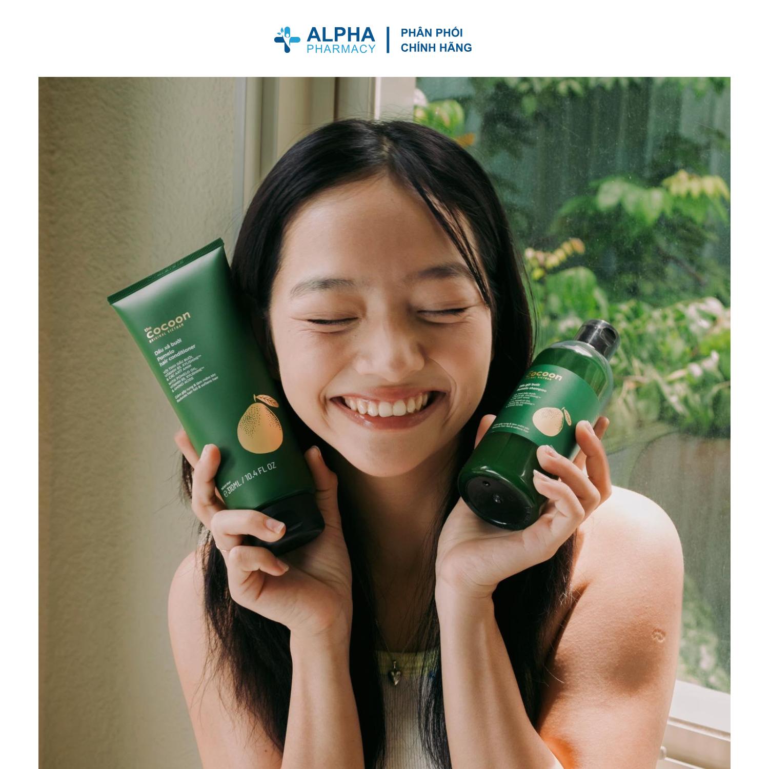 Dầu Xả Bưởi Cocoon Dưỡng Tóc Mềm Mượt & Cung Cấp Độ Ẩm – 310ml - Image 4