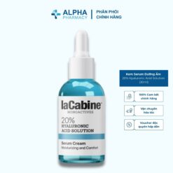 Serum LaCabine 20% Hyaluronic Acid Solution Dưỡng Ẩm Sâu, Làm Mịn Da – 30ml