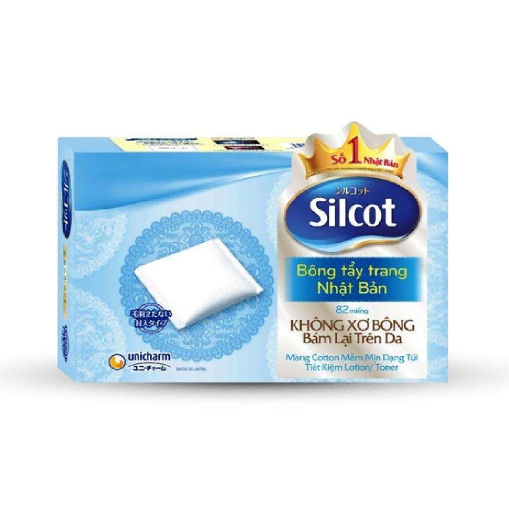 Bông Tẩy Trang Silcot Velvety Touch Cotton Nhật Bản Hộp 82 Miếng - Image 4