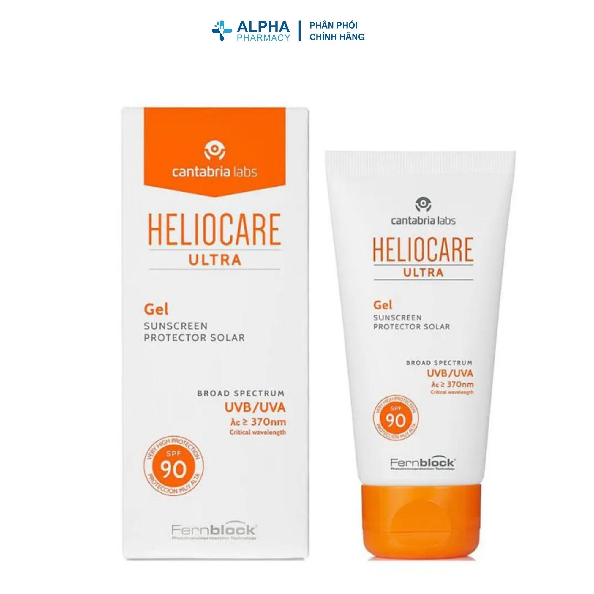Kem Chống Nắng Heliocare Ultra 90 Gel SPF50+ Chống Nắng Mạnh, Kiểm Soát Nhờn – 50ml - Image 3