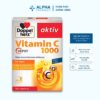 Viên Sủi Vitamin C 1000mg Doppelherz Tăng Sức Đề Kháng, Chống Oxy Hóa – Hộp 30 Viên