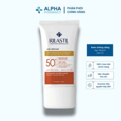 Kem Chống Nắng Ngăn Ngừa Lão Hóa Rilastil Age Repair Santiage Protective Cream SPF 50+ - 40ml