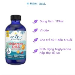 Alternative view of Thực Phẩm Bảo Vệ Sức Khỏe Nordic Naturals DHA Children Bổ Sung DHA Cho Trẻ Nhỏ - 119ml