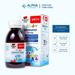 Siro Doppelherz Kinder Immune Syrup Tăng Cường Sức Đề Kháng Cho Trẻ – Chai 150ml
