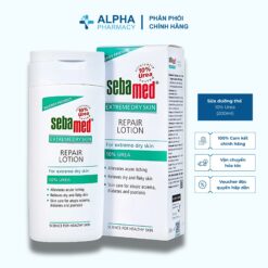 Sữa Dưỡng Thể Sebamed 10% Urea Phục Hồi Da Khô, Chàm, Vảy Nến – 200ml
