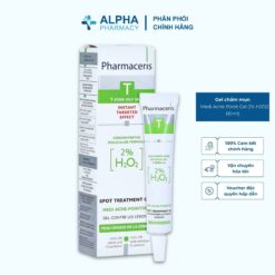Gel Chấm Mụn Pharmaceris Medi Acne Point Gel 2% H2O2 Giảm Mụn Sưng Viêm – 10ml