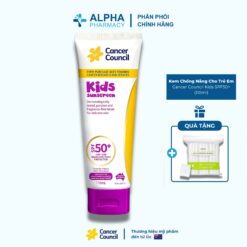 Kem Chống Nắng Cho Trẻ Em Cancer Council Kids SPF50+ - 110ml