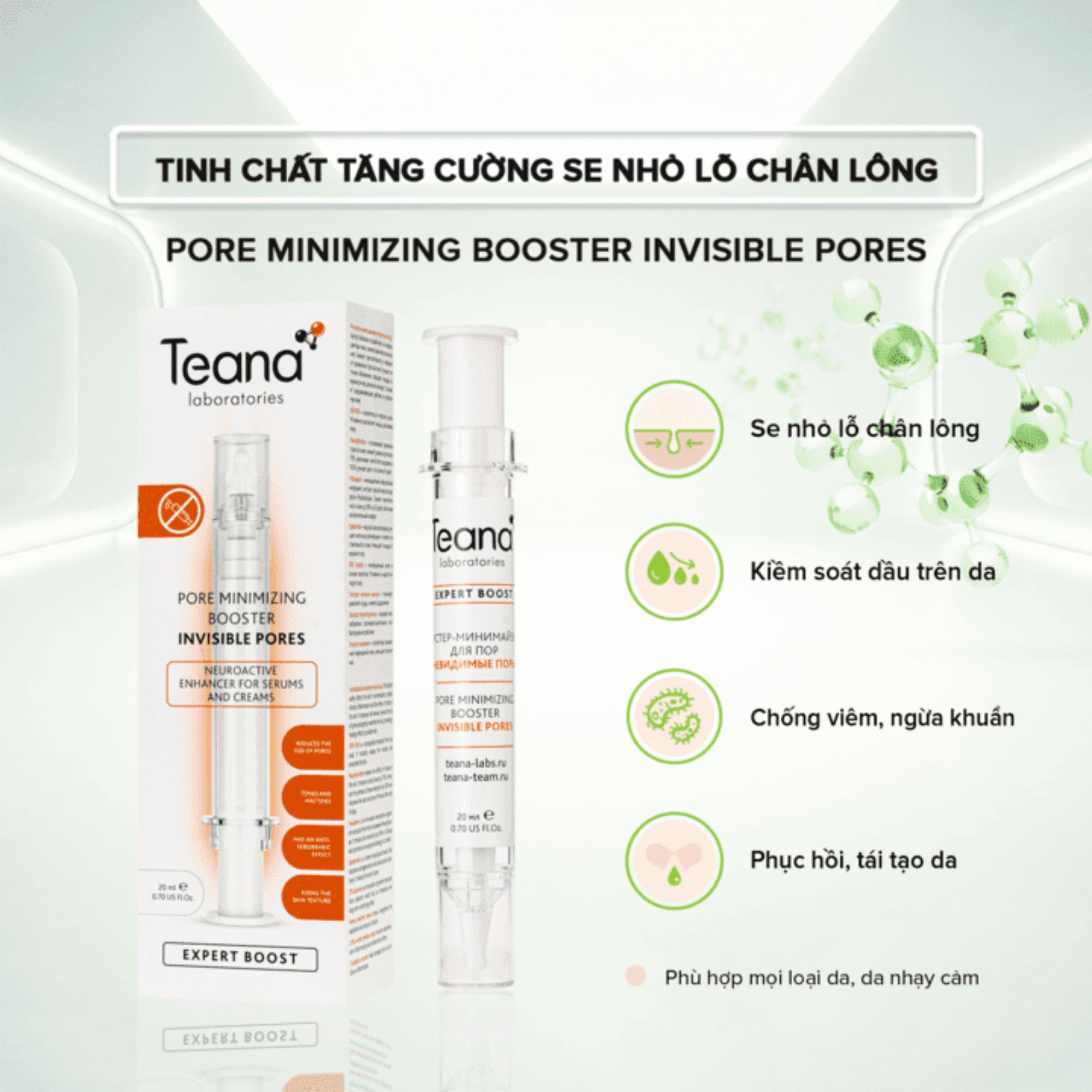Tinh Chất Tăng Cường Teana Booster Pore Minimizing Se Khít Lỗ Chân Lông, Cải Thiện Da Rõ Rệt - 20ml - Image 3