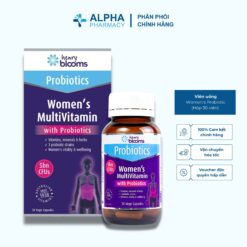 Alternative view of Viên Uống Henry Blooms Women’s Probiotic Multivitamin Bổ Sung Vitamin & Khoáng Chất Hỗ Trợ Sức Khỏe - Hộp 30 Viên