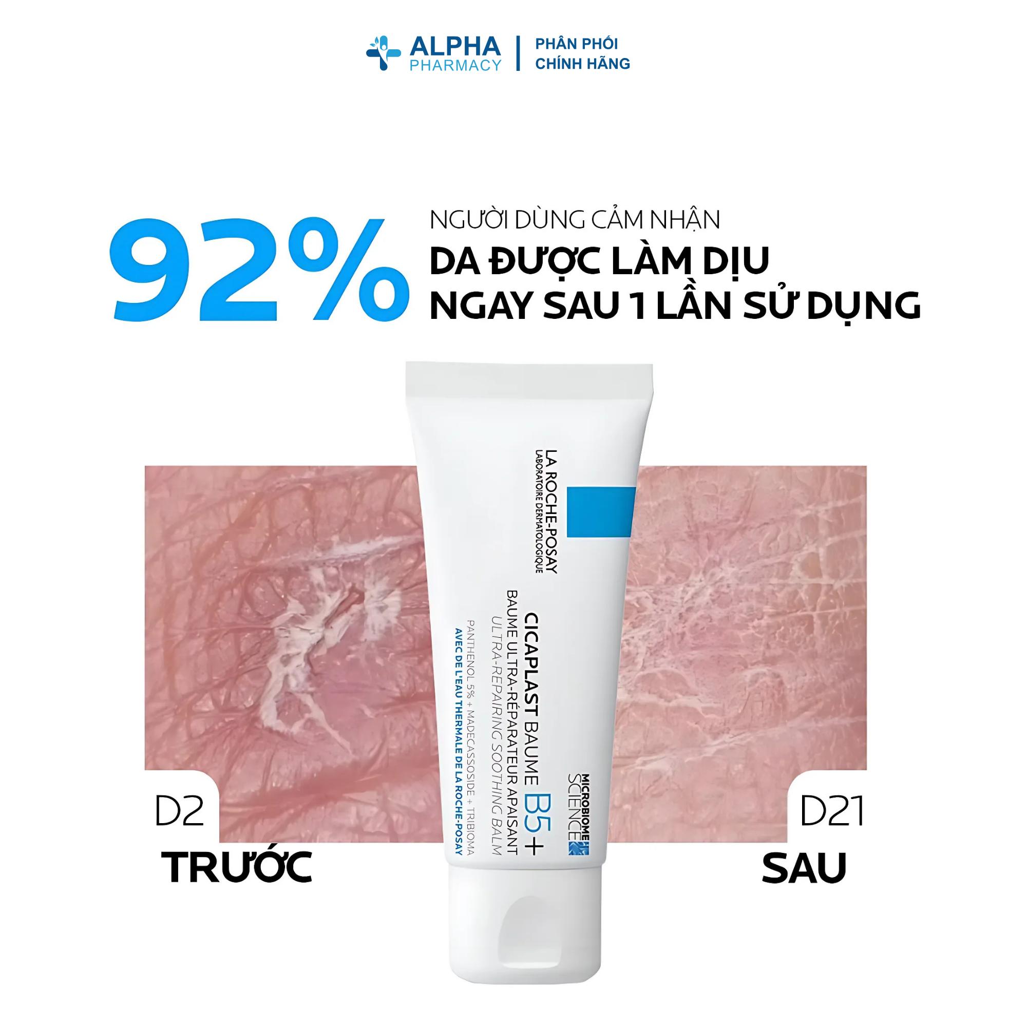Kem Dưỡng La Roche-Posay Cicaplast Baume B5+ Làm Dịu & Phục Hồi Da Cho Trẻ Em & Trẻ Sơ Sinh – 40ml - Image 4