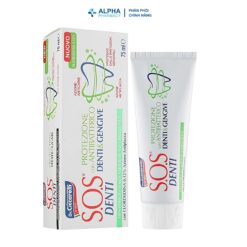 Alternative view of Kem Đánh Răng S.O.S Denti Protection Kháng Khuẩn, Bảo Vệ Răng Nướu – 75ml