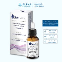 Tinh Chất Ava Laboratorium Youth Activator Plus Niacinamide & Snow Algae Làm Sáng Da, Thu Nhỏ Lỗ Chân Lông - 30ml